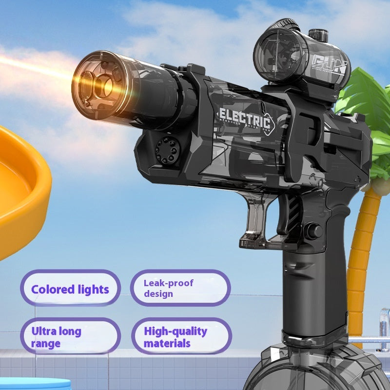 Fire Rat Electric Water Pistol Cool Light Full Automatic Water Spray Gun . Toy Sports Entertainment Children Gifts AC223