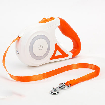 2-in-1 Retractable Dog Leash and Collar – Durable Pet Traction Rope for Dogs & Cats