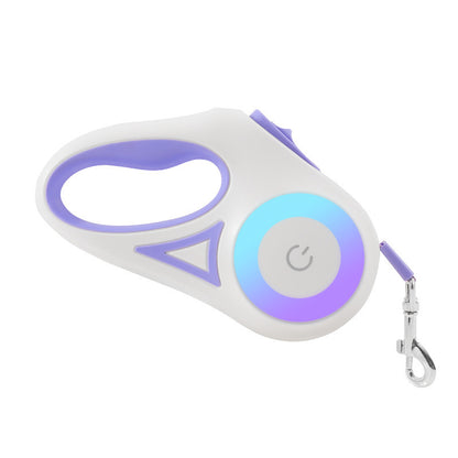 2-in-1 Retractable Dog Leash and Collar – Durable Pet Traction Rope for Dogs & Cats