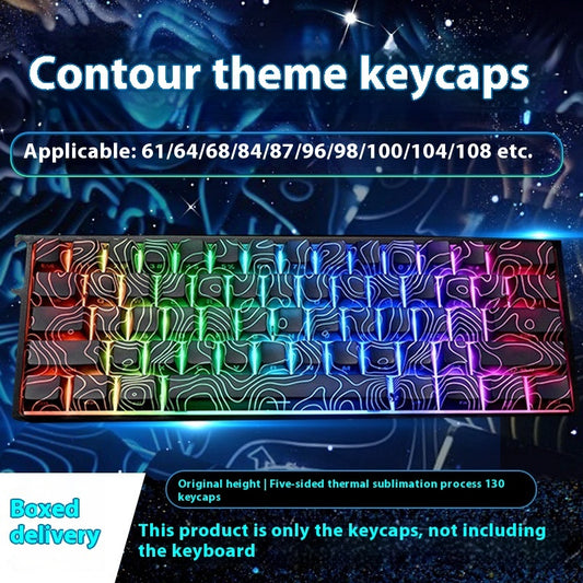 Customized Five-sided Sublimation Technology Keyboard Cap
