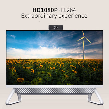 FHD 1080P Webcam USB PC Computer Webcam Auto Focus With Microphone 60-Degree Widescreen Desktop Laptop Webcam Live Streaming Webcam With Rotatable Clip For Live Broadcast Video Calling Conferencin