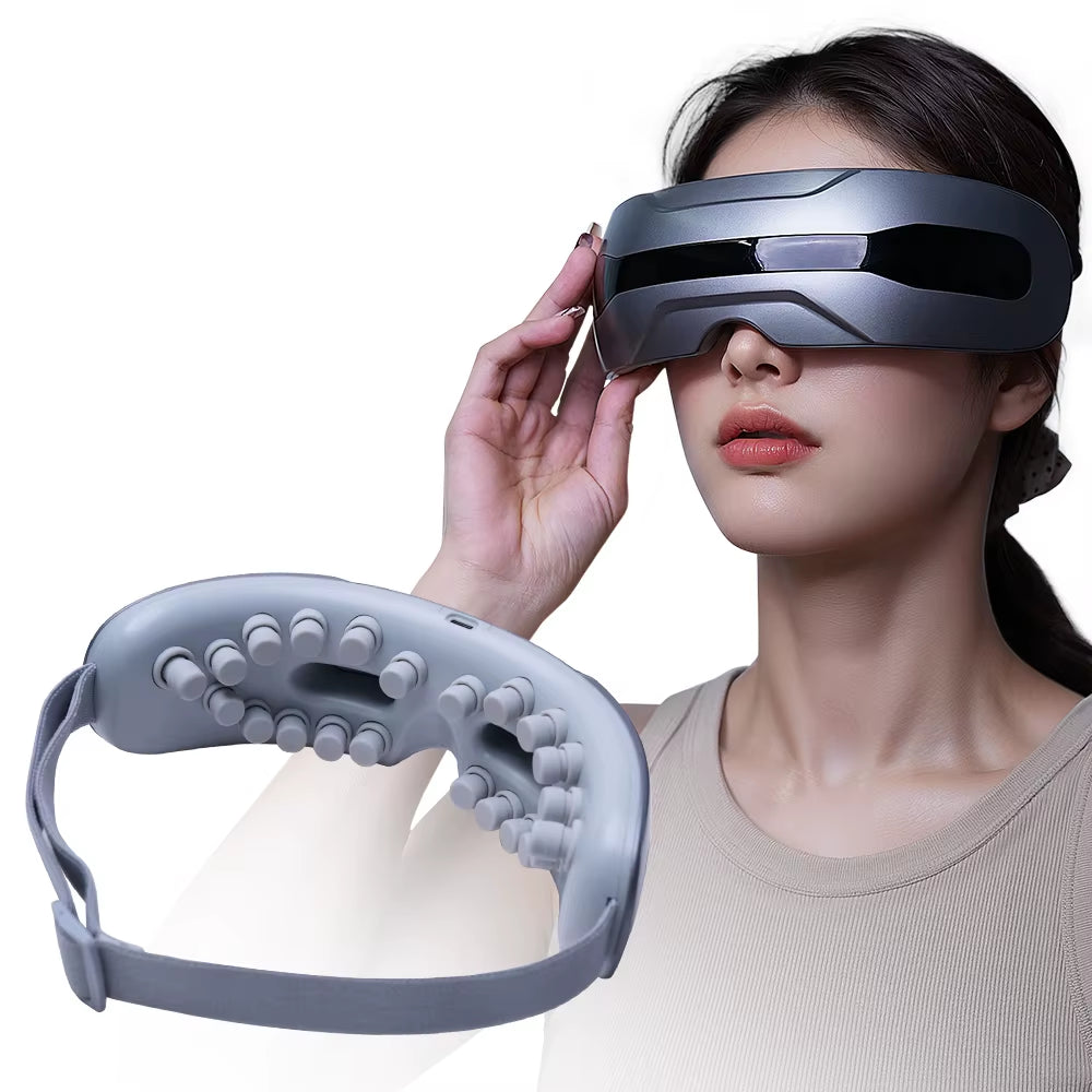 New Health Care Products Smart Vibration Electric Portable Wireless Visible Mask Eye Massager Equipment Apparatus Device 2025