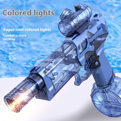 Fire Rat Electric Water Pistol Cool Light Full Automatic Water Spray Gun . Toy Sports Entertainment Children Gifts AC223