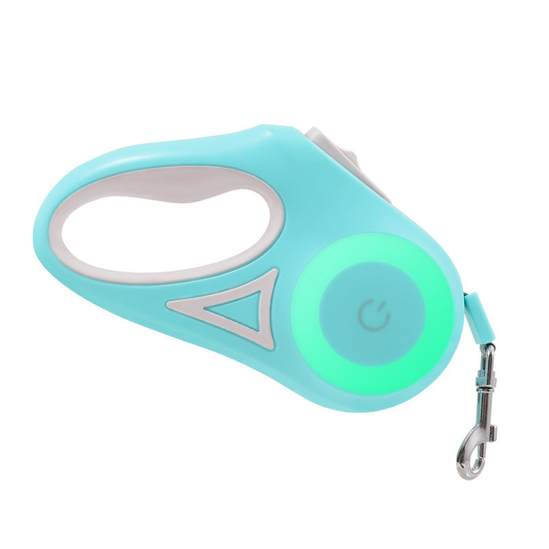 2-in-1 Retractable Dog Leash and Collar – Durable Pet Traction Rope for Dogs & Cats