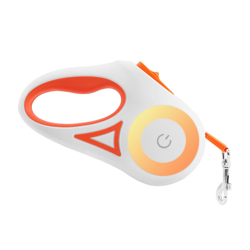 2-in-1 Retractable Dog Leash and Collar – Durable Pet Traction Rope for Dogs & Cats