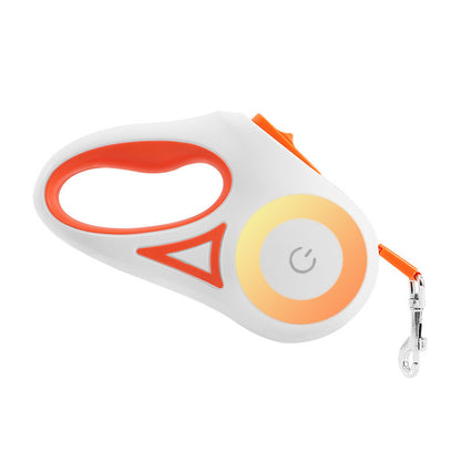 2-in-1 Retractable Dog Leash and Collar – Durable Pet Traction Rope for Dogs & Cats