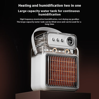 Efficient Room Heater Humidifying Table Heater Overheating Protections Heater Indoor Heater Suitable For Offices 2in 1