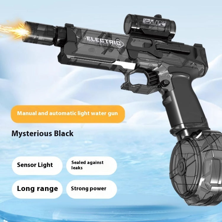 Fire Rat Electric Water Pistol Cool Light Full Automatic Water Spray Gun . Toy Sports Entertainment Children Gifts AC223
