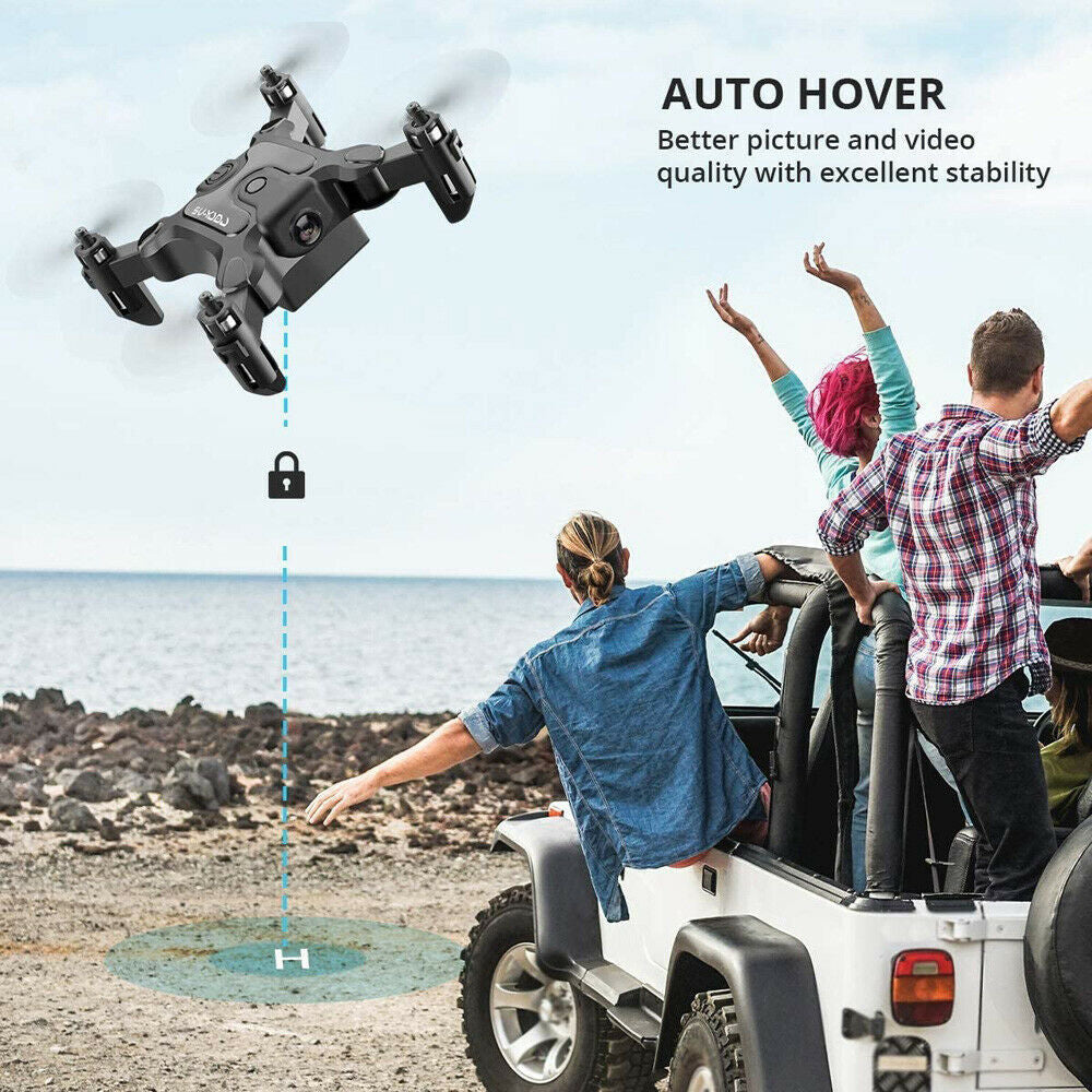 Mini Drone AU 4DRC V2 – HD Camera, WiFi FPV, Foldable RC Quadcopter Toy