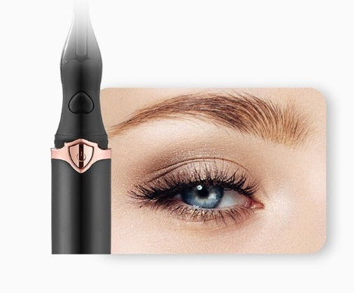 Electric Heated Eyelash Curler for Women – 360° Rotating, Rechargeable & Portable