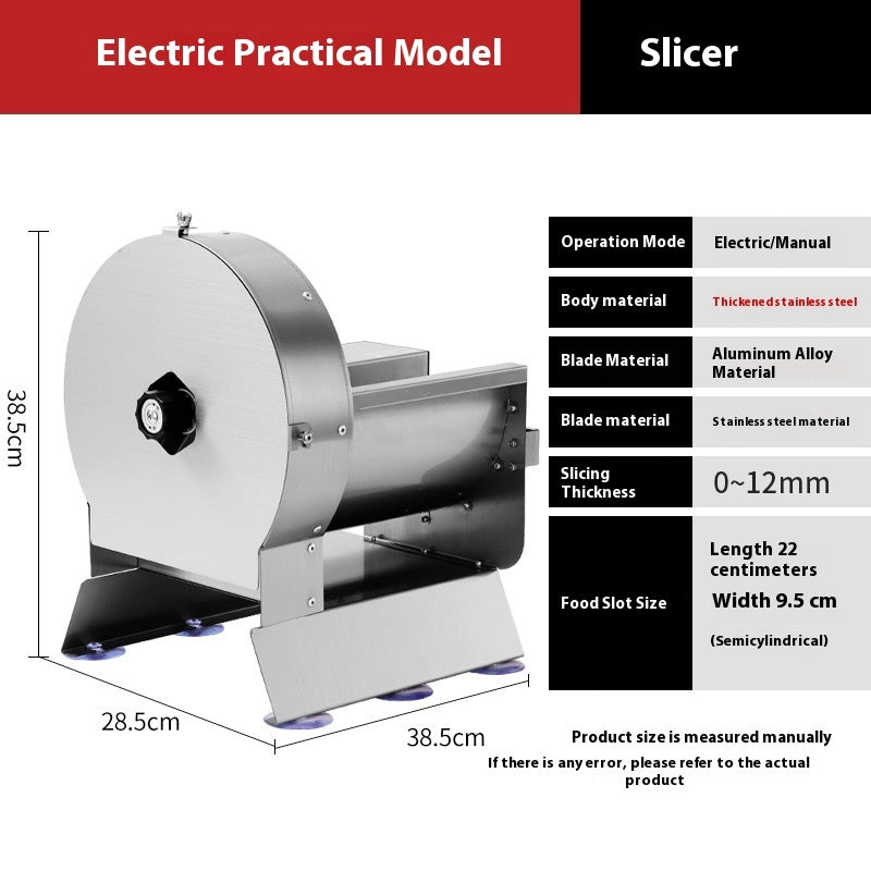 Automatic Slicer Stainless Steel AMT Electric Chopper