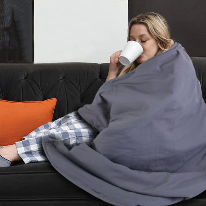 Electric Heated Throw Full Body Heated Shawl Indoor Outdoor Heated Blanket With 3 Heating Levels 2Hrs Auto Off Machine Washable Waterproof