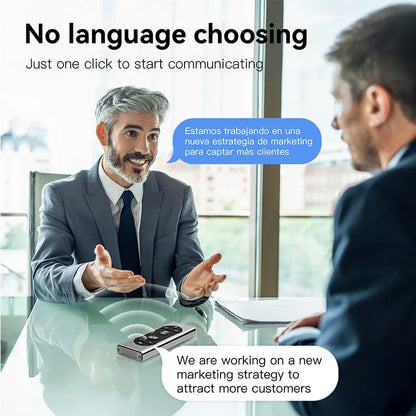 High-Tech AI Translator with Wifi for Global Business and Travel Featuring Chatgpt