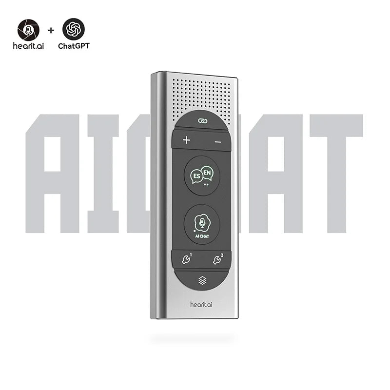 High-Tech AI Translator with Wifi for Global Business and Travel Featuring Chatgpt