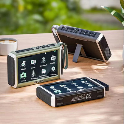SANSUI F55 – All-in-One Bluetooth Speaker with Radio, Video & Music Playback
