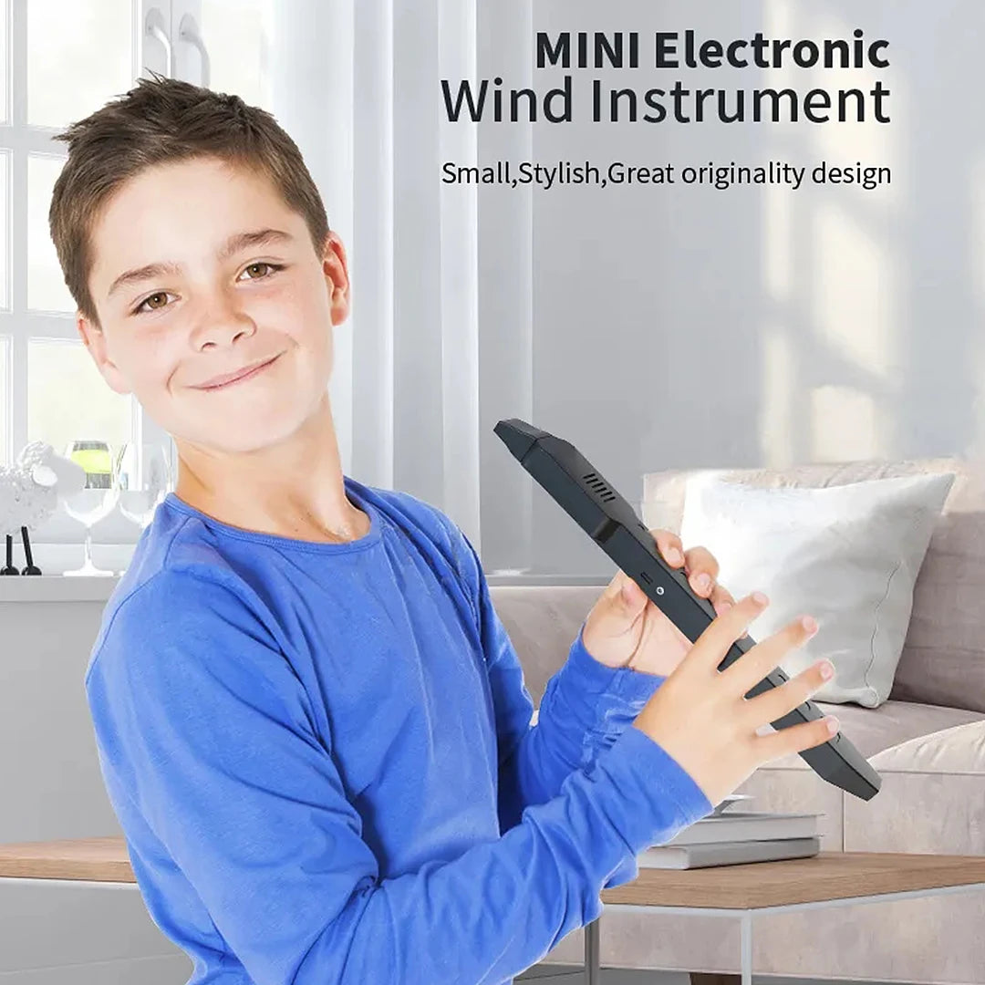 Mini Digital Electronic Wind Saxophone Instrument Blowpipe Sax Flute Clarinet Trumpet Recorder