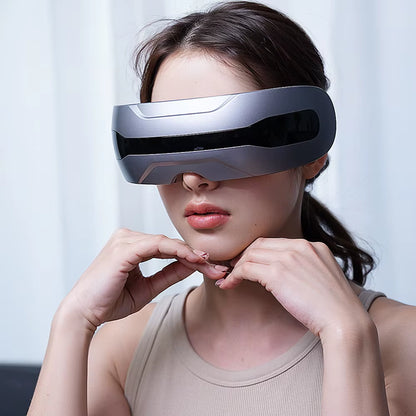 New Health Care Products Smart Vibration Electric Portable Wireless Visible Mask Eye Massager Equipment Apparatus Device 2025