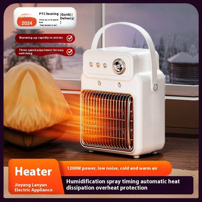 Efficient Room Heater Humidifying Table Heater Overheating Protections Heater Indoor Heater Suitable For Offices 2in 1
