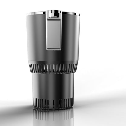 Smart Car Cup Holder Digital Temperature Display Drink Cup Warmer Cooler Mini Car Refrigerator