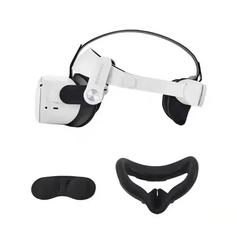 GOMRVR Head Strap for  Quest 2 Halo Strap Virtual Reality Supporting Forcesupport Upgrades Head Strap for  Quest 2 A