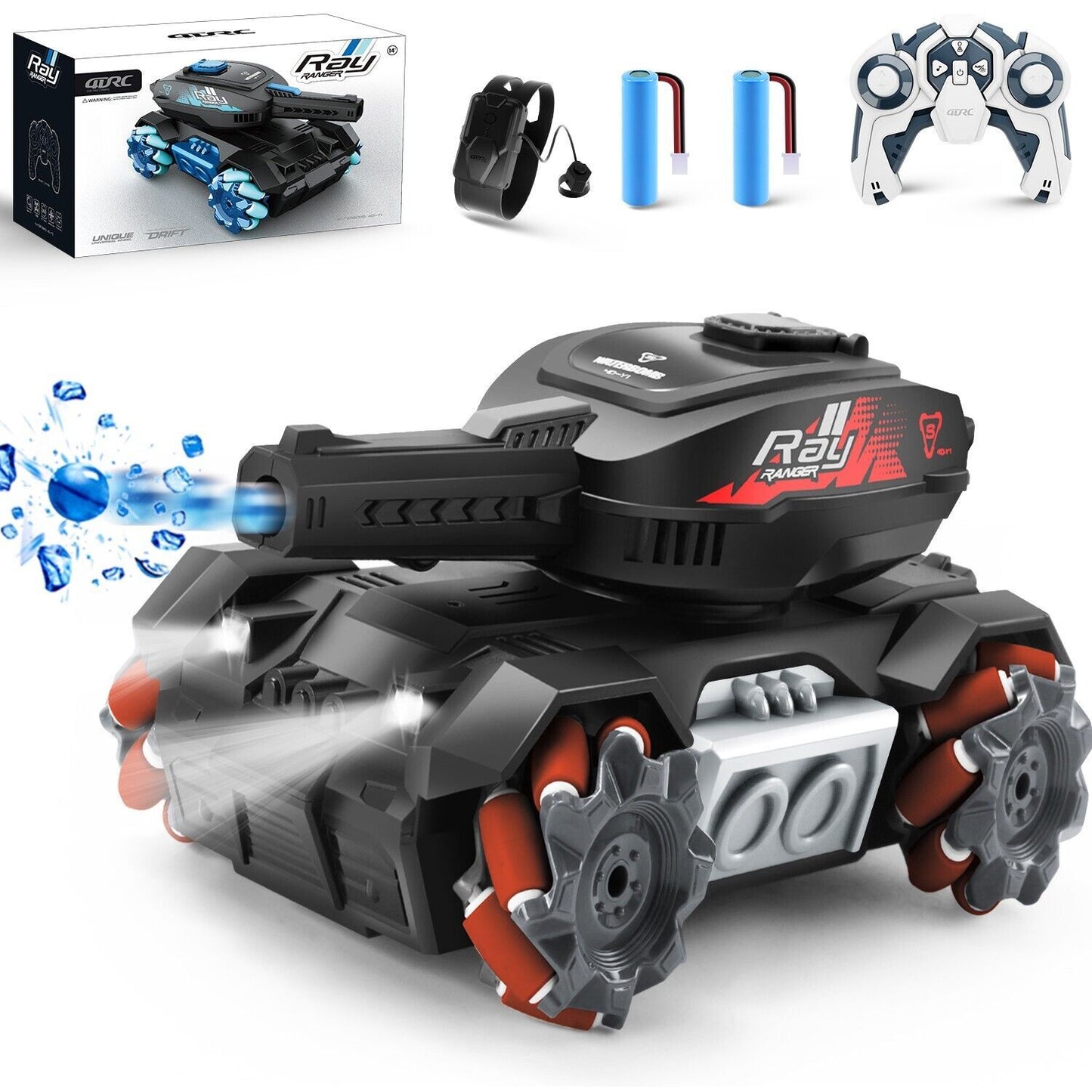 Tank Shooting Gesture Sensing Rc Stunt Car With Light Music