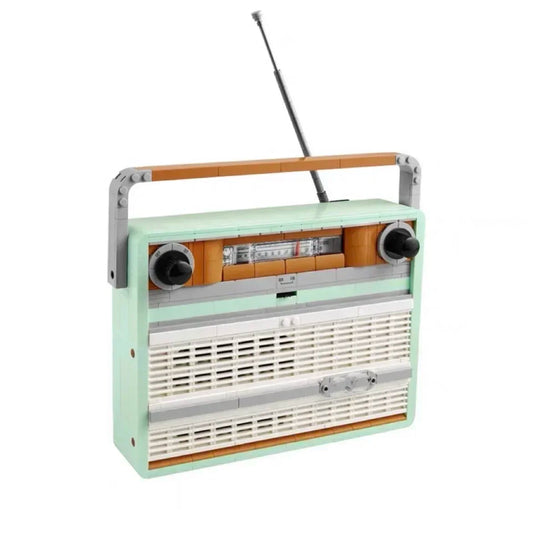 2025 New Creative Icon Retro Radio Model Brick Transistor Radio Brick Building Block Kit Toy Children Gift Adult Holiday Birthda