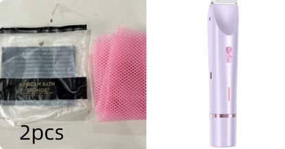Hair Remover Women's Double Head Shaver Private Pubic Hair Trimmer Electric Razor Wet Dry Electric Body Hair