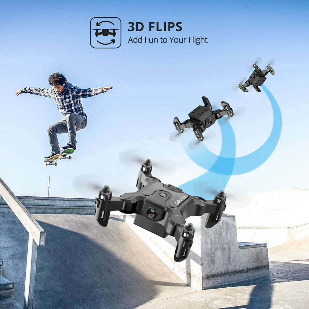 Mini Drone AU 4DRC V2 – HD Camera, WiFi FPV, Foldable RC Quadcopter Toy