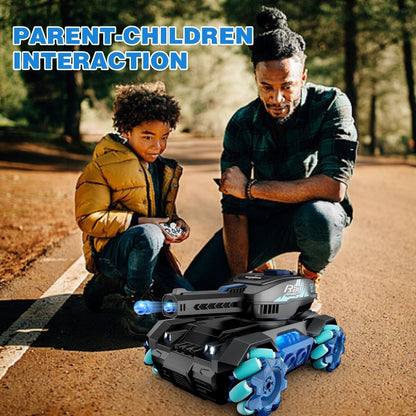 Tank Shooting Gesture Sensing Rc Stunt Car With Light Music