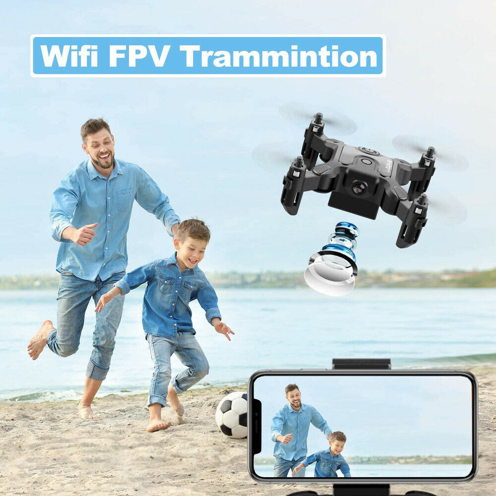 Mini Drone AU 4DRC V2 – HD Camera, WiFi FPV, Foldable RC Quadcopter Toy