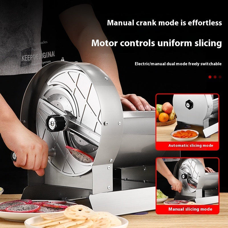 Automatic Slicer Stainless Steel AMT Electric Chopper
