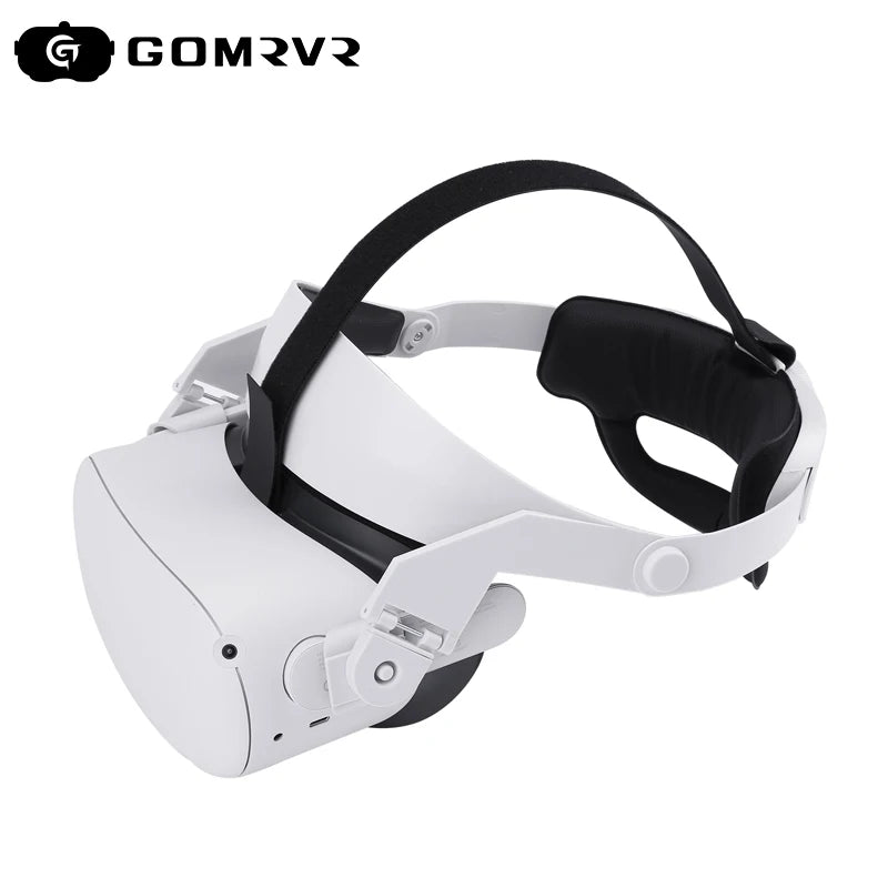 GOMRVR Head Strap for  Quest 2 Halo Strap Virtual Reality Supporting Forcesupport Upgrades Head Strap for  Quest 2 A
